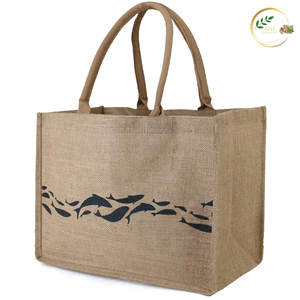 Stylish and Durable Jute Eco Shopper <b>Bag</b> for Modern Retail Use - Product Image 2