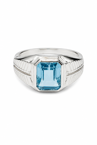 Citrine <b>Ring</b> in 925 Sterling <b>Silver</b> KLSR12390 - Product Image 3