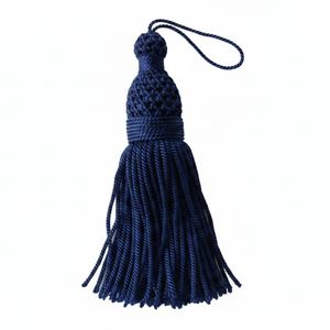 Pompons en rayonne soyeuse de 8 cm, faits main, de haute qualité, épais, pour vêtements ou usage personnalisé, couleur et taille haute visibilité - Product Image 6