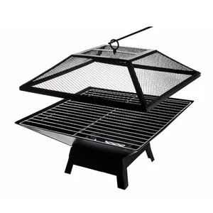 Brasero de Acero de Alta Calidad Hecho a Mano para Relajarse en el Patio Trasero, Comodidad al Aire Libre y Belleza del Jardín, Acero Inoxidable sin Humo - Product Image 3