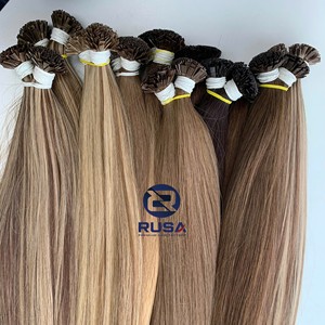 Extensiones de Cabello Humano Virgen Vietnamita, Liso Natural con Queratina, Punta Plana, Súper Doble Trama - Product Image 4