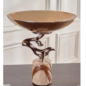 Tazón de Metal Decorativo para Servir Alimentos, Diseño Exclusivo, Tazón para Servir Frutas, Tazón de Metal para Servir Alimentos Hecho a Medida - Product Image 5