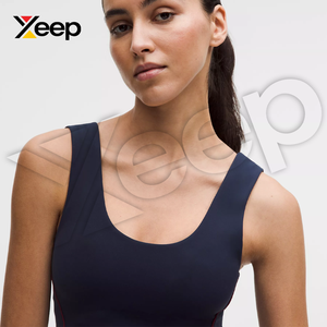 Sujetador Deportivo de Yoga para Mujer XEEP de Alta Calidad XC-SB-77, Simple, Transpirable, con Tirantes Ajustables, Almohadillas Extraíbles, Alta Sujeción, Secado Rápido - Product Image 3