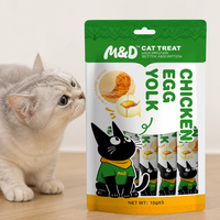 Friandises à lécher pour chats en gros : Bâtonnets saveur poulet, thon, saumon, sans céréales, riches en protéines, nutrition saine pour chats