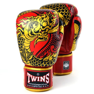 ถุงมือชกมวย MMA แบบสั่งทำพิเศษ ระบายอากาศได้ดี กันลื่น สำหรับฝึกซ้อมมวยไทย หนังวัวแท้ แบบติดตีนตุ๊กแก - Product Image 5