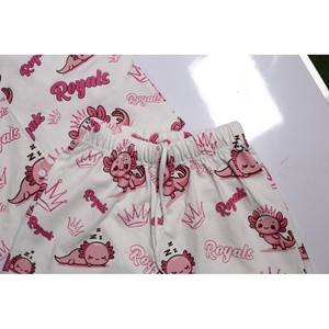 Ensemble pyjama fleuri pour femmes, vêtements de nuit à manches longues boutonnées, ensemble deux pièces, tenue de nuit confortable - Product Image 6