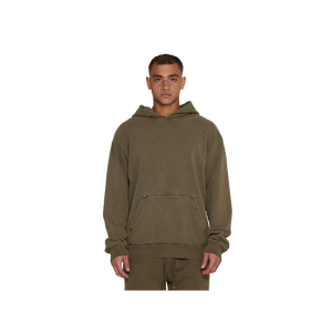 Sudadera con Capucha Extra Grande para Hombre, 450 GSM, Color Sólido, Felpa de Algodón, Estilo Casual, Diseño con Bolsillos, Corte Regular, Otoño - Product Image 2