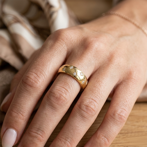 Luxury Lab Grown Diamond <b>Ring</b> <b>Gold</b> East-West Bezel Set Oval Cut Engagement <b>Rings</b> for Women Jewelry - Product Image 2
