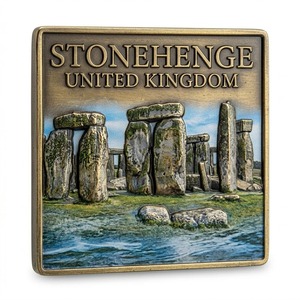 Imanes con motivos de lugares históricos/attracciones turísticas emblemáticas del Reino Unido - Product Image 1