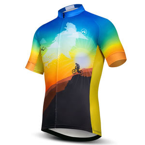 Jersey de Ciclismo Personalizado para Mujer, Logotipo Personalizado, Color Personalizado, Antibacteriano, Transpirable, Ultraligero, Poliéster de Secado Rápido - Product Image 1