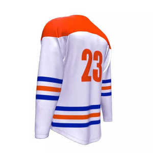 เสื้อฮอกกี้น้ำแข็งน้ำหนักเบา ระบายอากาศได้ดี แขนยาว ชุดกีฬาสำหรับทีม - Product Image 5