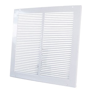 3JW 1647939003 VIM GAEF F 500x500 Registro y rejilla de acero estampado RAL 9003 mate - Product Image 1