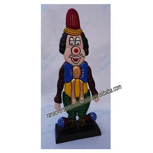 Venta caliente estatua de payaso de Metal de alta calidad decoración de mesa de aluminio escultura de payaso para Hotel en casa - Product Image 5