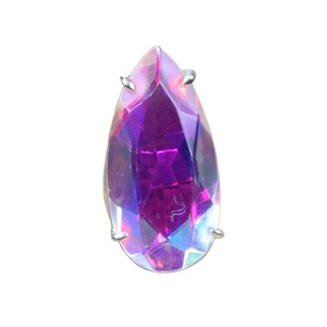 Anillo de Oro Rosa con Zirconia Cúbica Incrustada, Modelo Mercury Mystic, Joyería Hecha a Mano, Regalo de Cumpleaños para Ella - Product Image 1