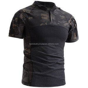 เสื้อเชิ้ตแขนสั้นบุรุษสินค้ายุทธวิธีเสื้อสวมหัวเสื้อยืดกลางแจ้ง - Product Image 1