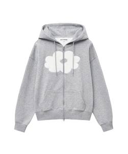 Sudadera con Capucha Blanca para Mujer, Estampado de Personajes, Manga Larga, Tejida, Estilo Dulce, Ropa de Primavera - Product Image 5