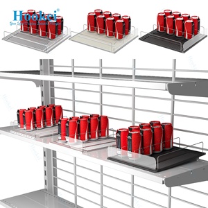 Separadores de nevera al por mayor de fábrica, sistema de estante de rodillos, empujador de estante frontal automático, almacenamiento de bebidas, estante de congelador, rodillo - Product Image 2