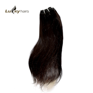 Venta al por mayor mujeres de onda natural del pelo virgen crudo recto cutícula alineada de color negro de cabello humano fabrica paquetes de extensiones - Product Image 5