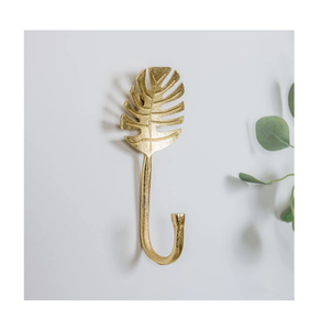 Brass Gold Plated Hook hanger Brass Towel Hook Holder Storage Organizer Hanger handmade Attractive Design With Wholesale Price - Product Image 2