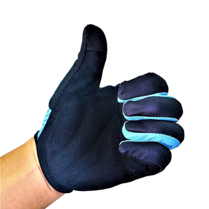 Nouveaux gants de cyclisme d'été respirants à demi-doigts en polyester pour adultes unisexes, antidérapants, absorbant les chocs, fermeture auto-agrippante - Product Image 4