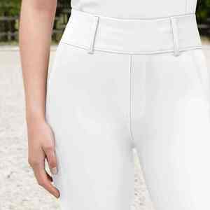 Latest Design Horse Riding <b>Legging</b> Breeches Tight <b>PU</b> Leather Buckle Closure Hot Selling Pants for Men - Product Image 3