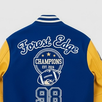 Vestes de baseball en laine chenille brodées avec logo personnalisé pour hommes, style vintage, veste varsity en laine pour hommes