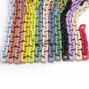 Collier en résine coloré fait main, bijou tendance léger et durable pour femmes et filles Tradebyd - Product Image 2