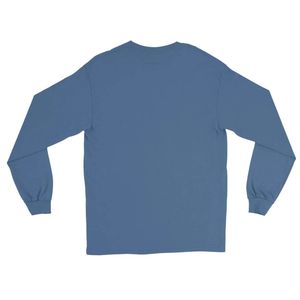 T-shirt unisexe Jack and Jill à manches longues, col rond, décontracté, doux, respirant, pour tous les jours, vêtements de mode en gros - Product Image 2