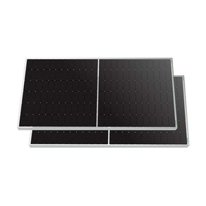 Module de panneau solaire Waaree bifacial à demi-cellules, cadre en alliage d'aluminium, qualité A, 182 mm, IP68, avec connecteur ISO, mini panneaux solaires - Product Image 3
