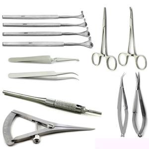 Kit de Instrumentos Quirúrgicos Oftálmicos Básicos para Microcirugía Ocular y Ortodoncia - Product Image 1