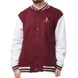 Veste d'hiver pour homme à col montant avec logo sur le devant - Polyester/coton durable, respirant et écologique, coupe confortable - Product Image 1
