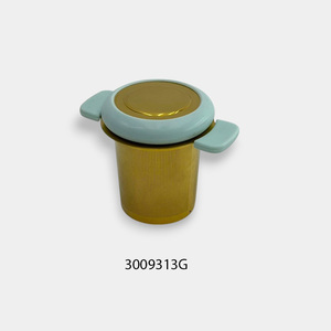 Stainless Steel <b>Tea</b> <b>Infuser</b> Fine Mesh <b>Tea</b> Strainer with Lid and Silicone Handle for <b>Mug</b> and Teapot - Product Image 2