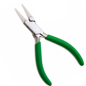 Pince à bec rond en nylon pour la fabrication de bijoux, outil de façonnage de fil sans rayures, pour la création de boucles, la perlage et le bricolage, outil manuel durable - Product Image 1