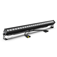 Lampu Wall Washer Tahan Air IP65 U`King Kontrol DMX 24X3W RGB LED Lampu Bar Wall Washer Luar Ruangan untuk Panggung DJ Pesta Pernikahan