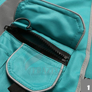 Chaleco de alta visibilidad reflectante para trabajo, ropa de seguridad para construcción, almacén, logística y uso industrial - Product Image 6