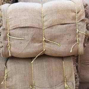 Sac fourre-tout élégant en sergé de jute, écologique, en fibres naturelles, réutilisable pour le shopping - Product Image 5
