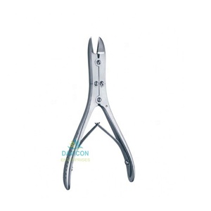 Pinzas manuales de instrumentos quirúrgicos ortopédicos Kazanjian para cortar huesos Abrazadera de acero inoxidable con tecnología de sujeción de metal - Product Image 5