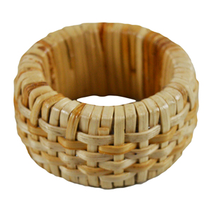 Standard Design Rattan Napkin Rings Engraved Designs <b>Tissue</b> Holders High Quality for <b>Wedding</b> Party Restaurants Table Decoration - Product Image 5