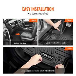 2019-2024 para Toyota RAV4 alfombrillas automotrices ajuste personalizado para modelos no híbridos accesorios de coche - Product Image 6