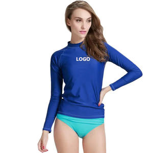 Camiseta de Protección Solar UPF 50+ de Manga Larga para Mujer, Personalizada, con Estampado de Ondas en Degradado, Transpirable y de Secado Rápido - Product Image 2
