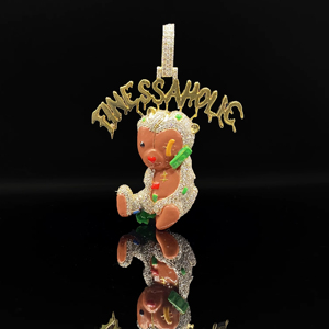 Colgante de Aleación Estilo Hip Hop The Ice Legacy Custom Iced Diamond Urban Grand Monarch - Product Image 1