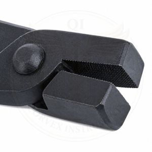 Pince de serrage en acier inoxydable, type pince de serrage à mâchoires dentelées, forte adhérence, qualité A+, personnalisation de marque disponible pour outils de bijouterie (fil, anneaux) - Product Image 3