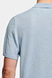 Polo Personalizado para Hombre en Blanco de Verano, Anti-Pilling, de Seda de Hielo y Algodón, con Cuello de Botones, Diseño Liso Teñido con Hilo - Product Image 6