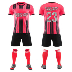 Professional Football Uniform Custom Soccer Training Kit Breathable Jersey Set Football Jersey Shorts Set Athletic Sportswear - Product Image 5