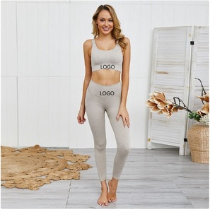 Ensemble de sport pour femmes, 2 pièces, soutien-gorge de yoga et pantalon, tenue de sport, vêtements de course, tenue de fitness, vêtements de sport - Product Image 6