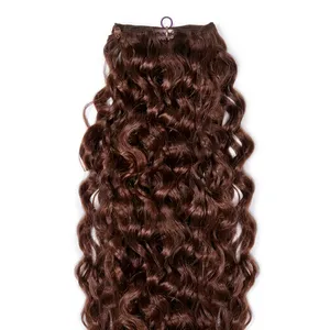 100% Remy Weft <b>Curly</b> Hair Natural Wave Texture Human Weft Hair - Product Image 2