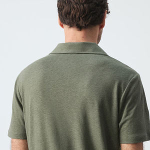 Camiseta de Algodón para Hombre, Diseño Personalizado, Calidad Superior, con Elegante Cuello Camisero con Cierre de Botones - Product Image 5