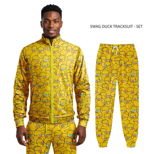 Conjunto Deportivo Unisex con Estampado de Dibujos Animados, Chaqueta con Cremallera de Manga Larga y Pantalones, Ropa Casual, Material de Poliéster Transpirable - Product Image 6