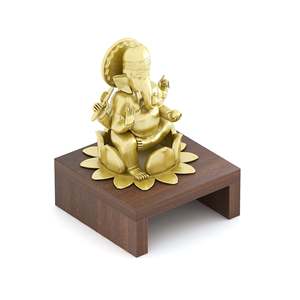 Wudville - Mesa de Pooja de Madera Resistente, Estilo Minimalista - Product Image 6