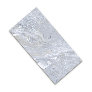 Azulejos de Cerámica con Efecto Mármol Azul Galaxia India, Brillantes, de Gran Tamaño, 600x1200 mm, Diseño de Piedra, Azulejos de Porcelana Pulidos y Esmaltados - Product Image 1